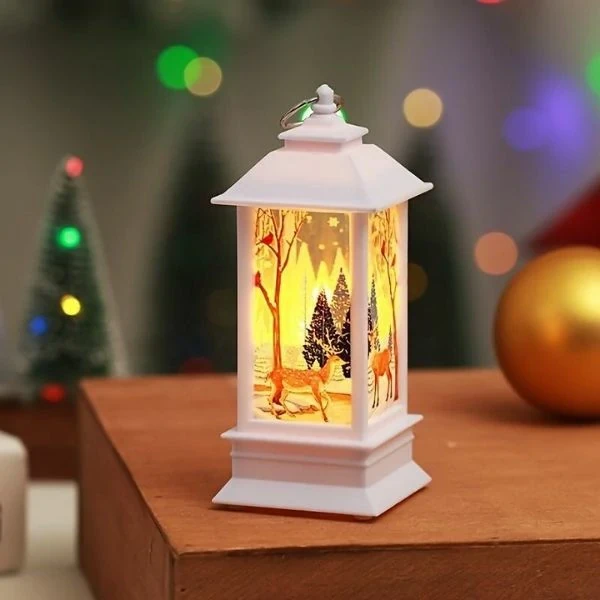 Luminous Lantern as Christmas Decoration