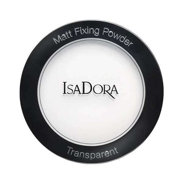 The Matt Fixing Blotting Powder from IsaDora in a Transparent Shade