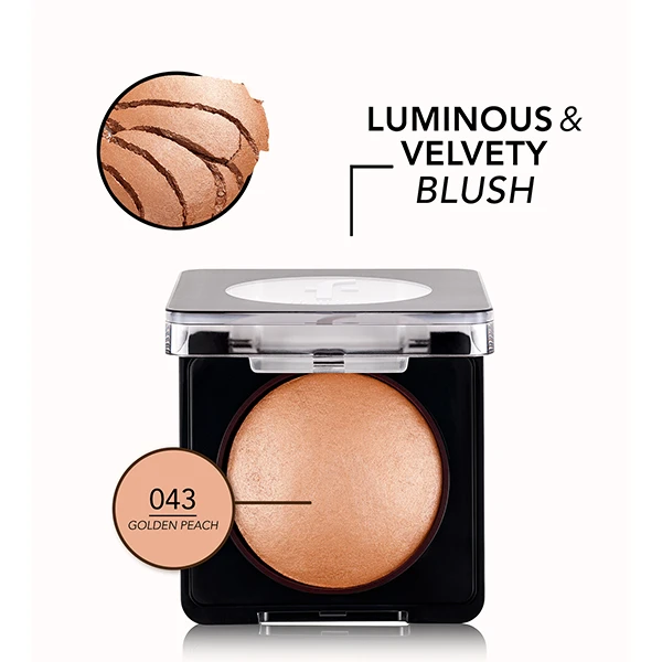 Flormar Baked Blush-On Golden Peach 043