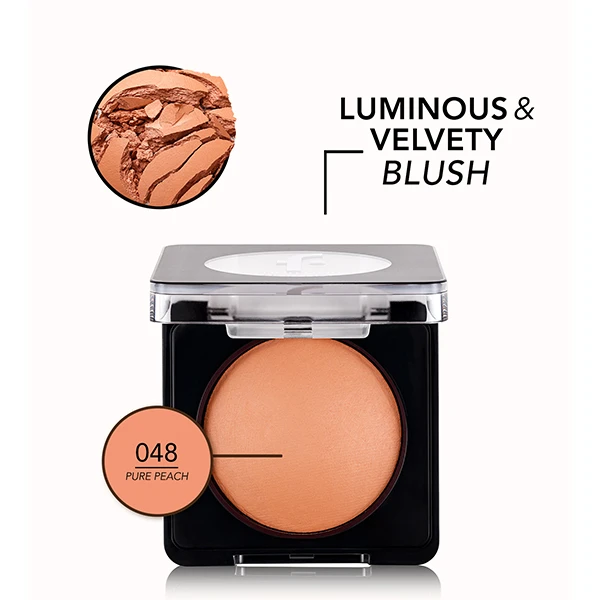 Flormar Baked Blush-On Pure Peach 048