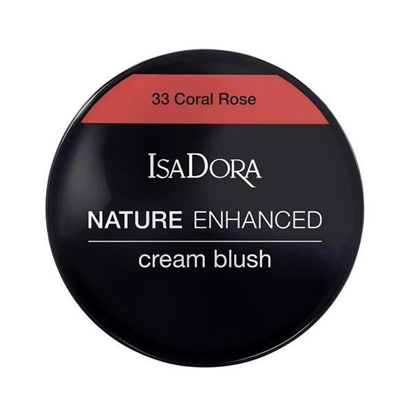 The IsaDora Nature Enhanced Cream Blush in Coral Rose