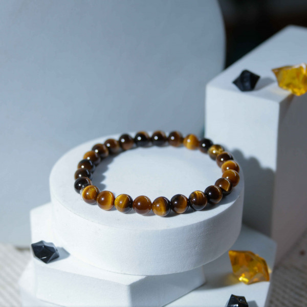 Agate Beads Gemstone Bracelet